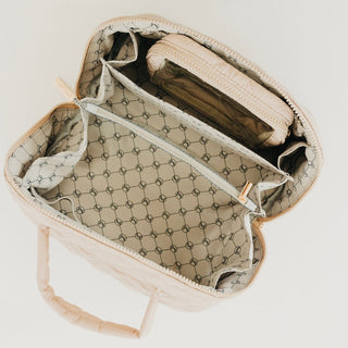 Martha Quilted Cosmetics Bag-Make Up Bag-Pretty Simple
