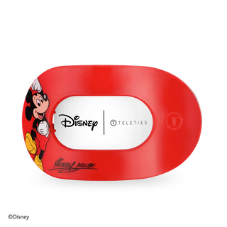 Disney: Mickey Mouse Round Shaped Flat Hair Clip by Teleties