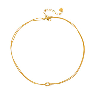 Tie The Knot Necklace - WATERPROOF-Necklace-Pretty Simple