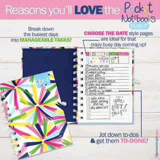 8366- Plan It Pocket Notebooks by Denise Albright *PICK DESIGN*