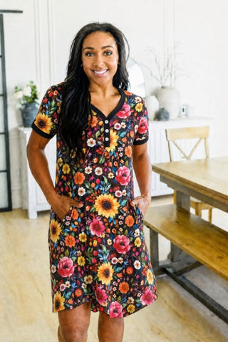 *PREORDER* Autumn Floral Shirley & Stone Night Gown - ends 8/13