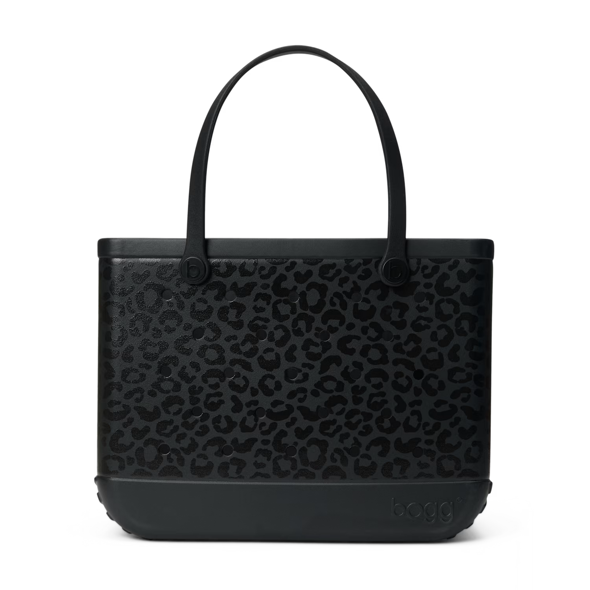 Black Leopard Original Bogg Bag