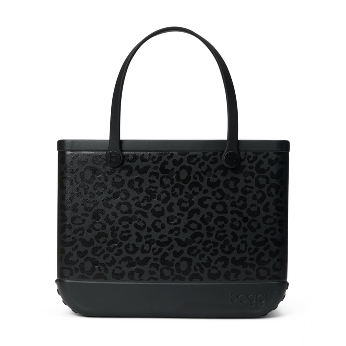 Black Leopard Original Bogg Bag