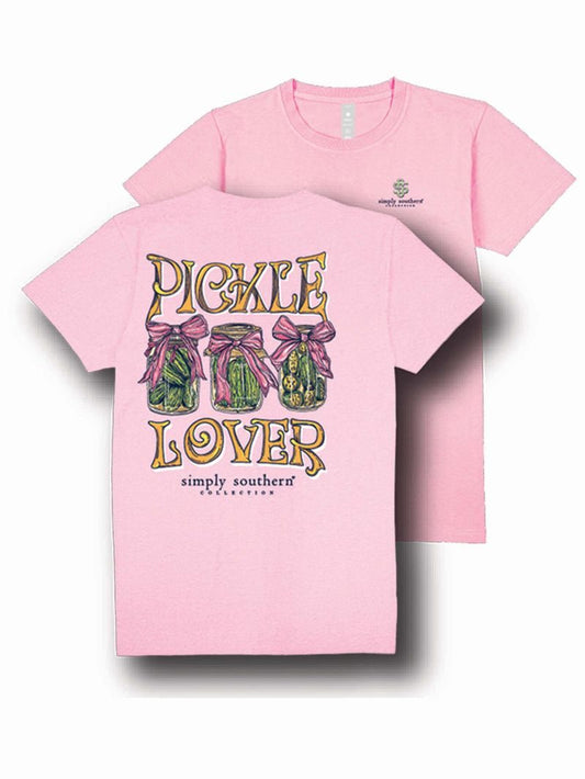 Pickle Lover Simply Southern Short Sleeve T-Shirt