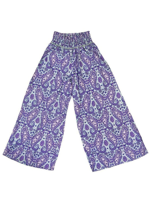 838- Paisley Palazzo Pants by Simply Southern