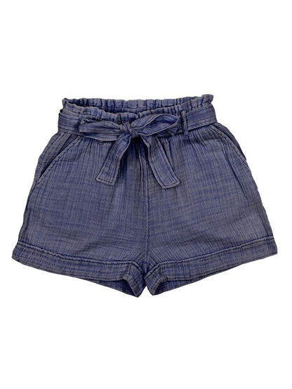 834- Indigo Gauze Shorts by Simply Southern