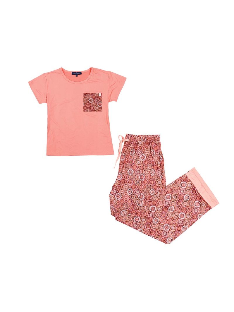 3530- Groovy PJ Short Sleeve Top w/ Bottoms by Simply Southern