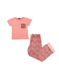 3530- Groovy PJ Short Sleeve Top w/ Bottoms by Simply Southern