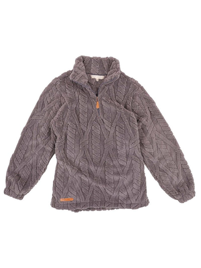 3004- Dark Gray Serpa Pullover by Simply Southern