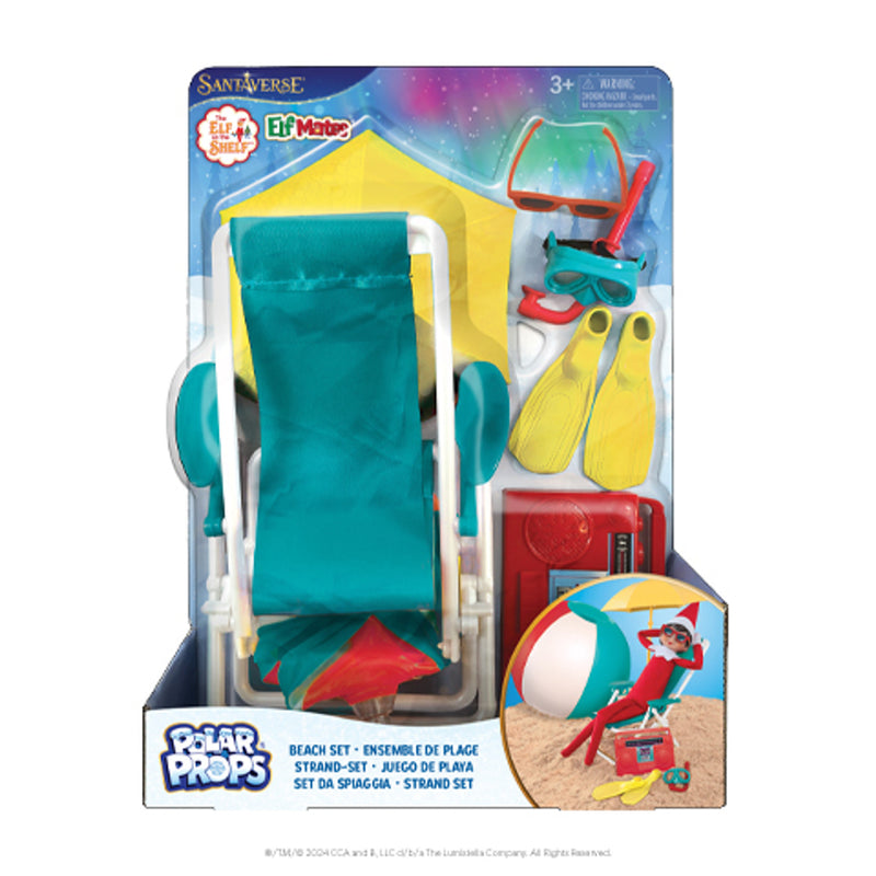 Polar Props Beach Vacation Accessory Set by The Elf On The Shelf Collection