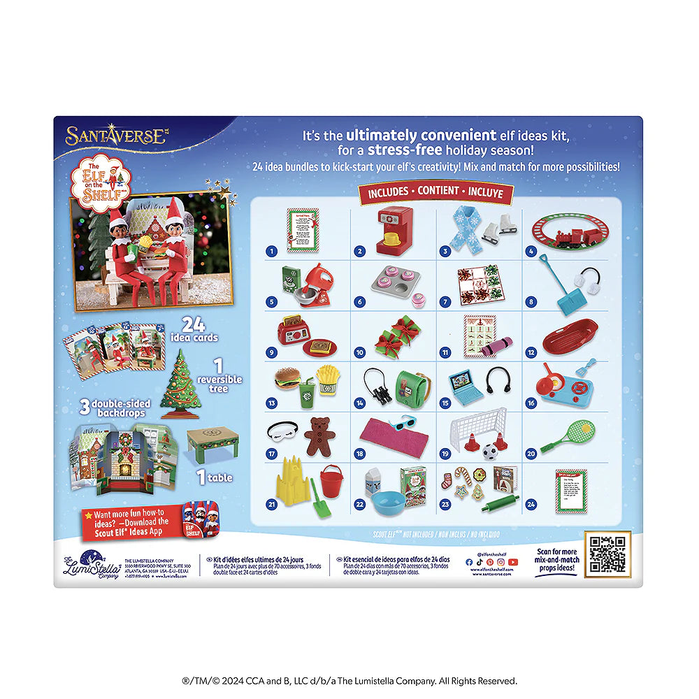 Polar Props™ 24-Day Ultimate Elf Ideas Kit by The Elf On The Shelf
