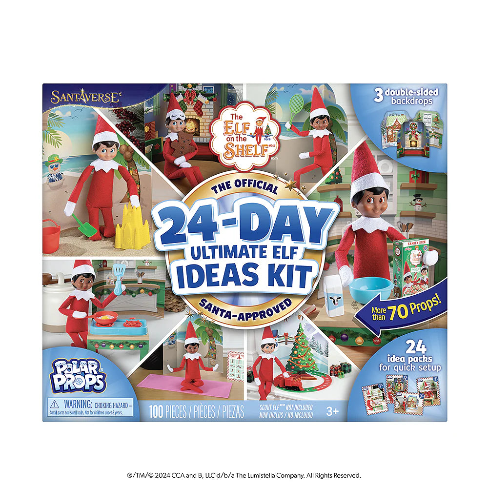 Polar Props™ 24-Day Ultimate Elf Ideas Kit by The Elf On The Shelf