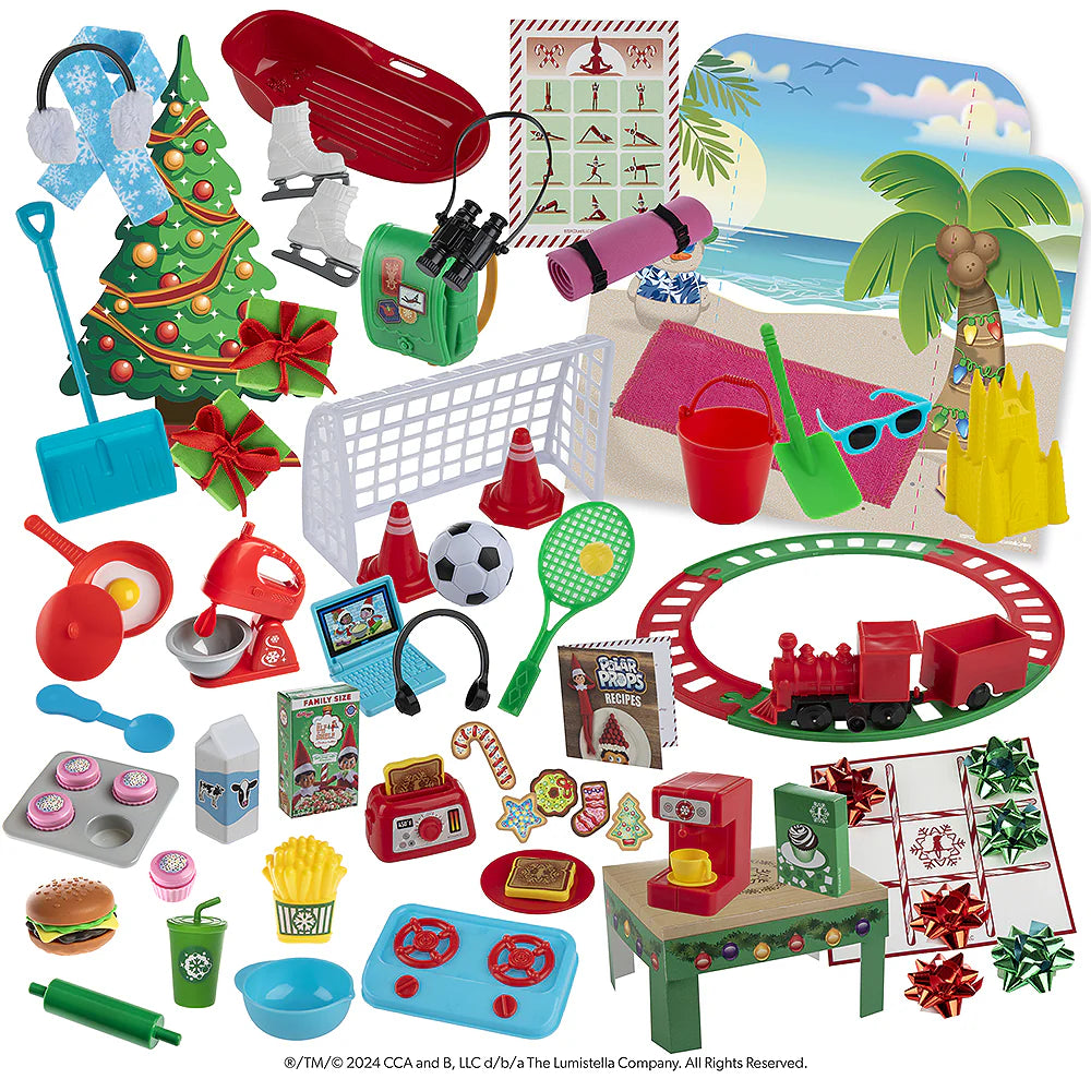 Polar Props™ 24-Day Ultimate Elf Ideas Kit by The Elf On The Shelf