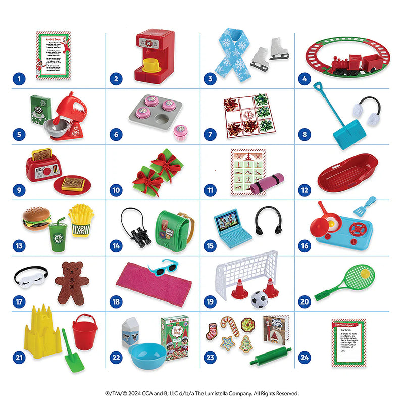 Polar Props™ 24-Day Ultimate Elf Ideas Kit by The Elf On The Shelf