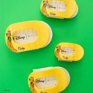 Disney: Pluto Round Shaped Flat Hair Clip by Teleties