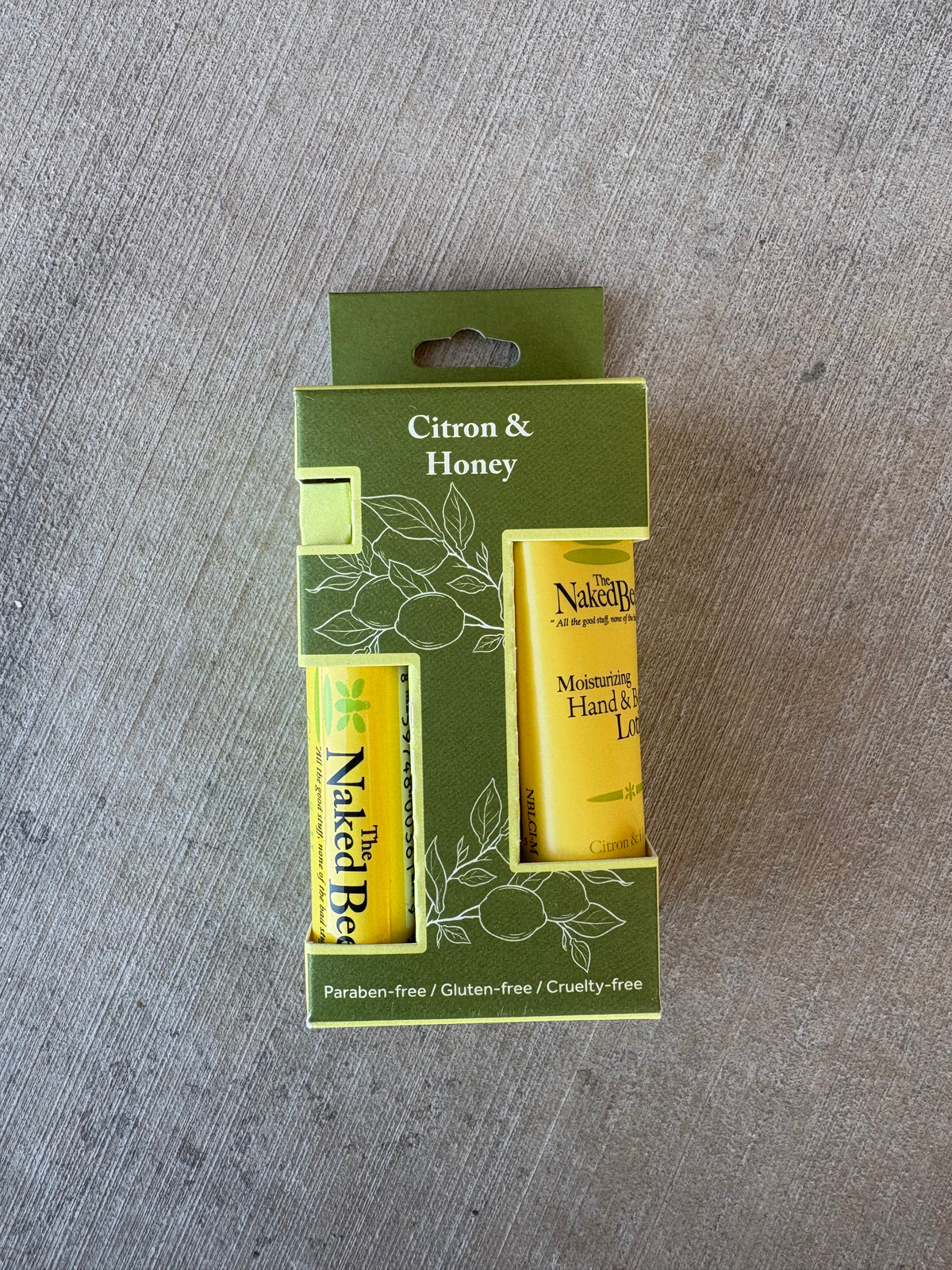 Pocket Gift Set by The Naked Bee  Citron and Honey