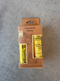 Pocket Gift Set by The Naked Bee  coconut and honey