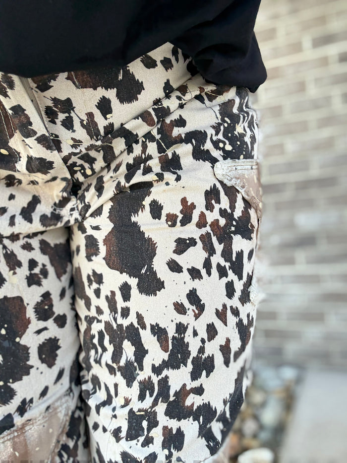 Pony Print Jean Pants by A Rare Bird Shop