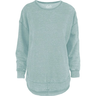 Mist Melange Poncho Fleece Top by Royce Brand