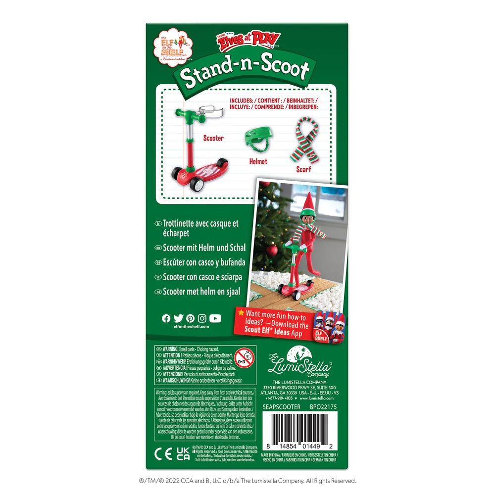 10160- Elf On The Shelf Stand-n-Scoot [ELF COLLECTION]