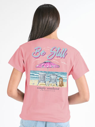 Be Still Beach Graphic Tee by Simply Southern