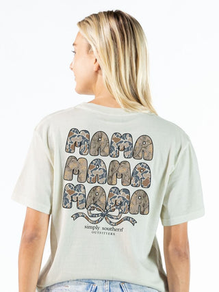 Camo Mama Graphic Tee by Simply Southern