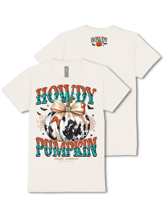 Howdy Pumpkin Short Sleeve T-Shirt by Simply Southern