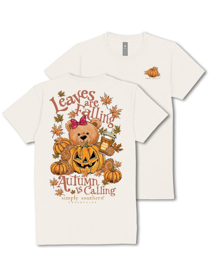 Leaves Are Falling Short Sleeve T-Shirt by Simply Southern