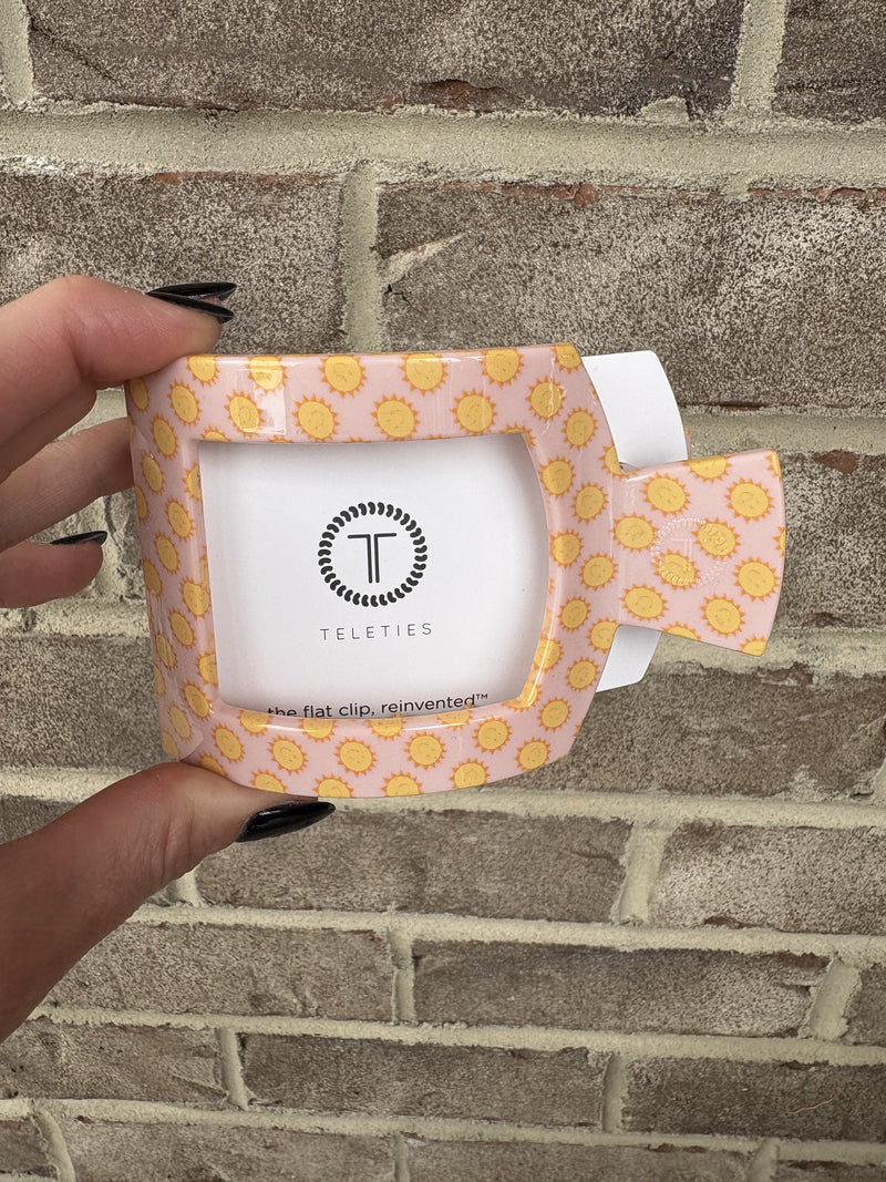 Large Square Flat Hair Claw Clip by Teleties