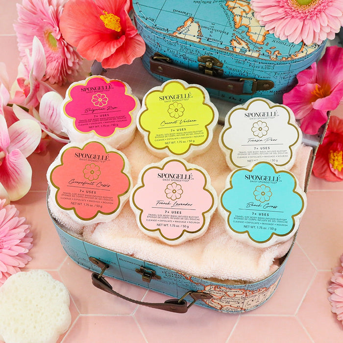 3547- Daisy Spongelle Travel Size Spongette