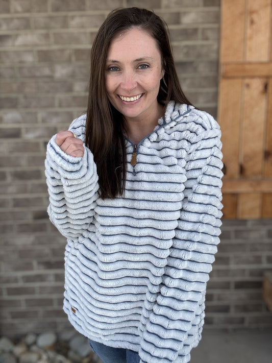 2757- Steel Luxe Simply Southern Pullover by Simply Southern