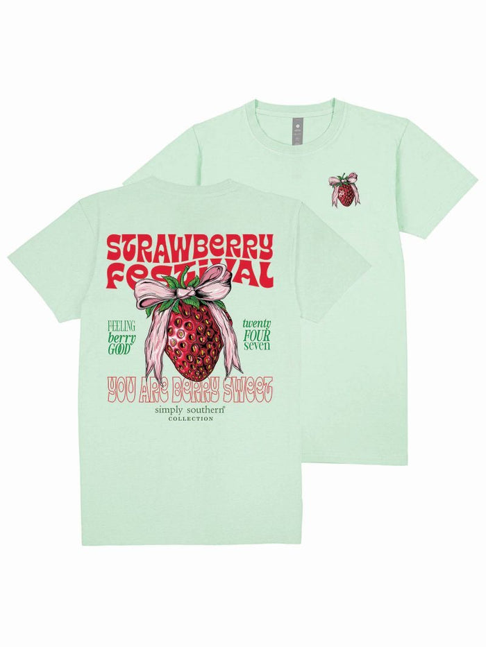 Strawberry Festival You Are Berry Sweet Simply Southern T-Shirt