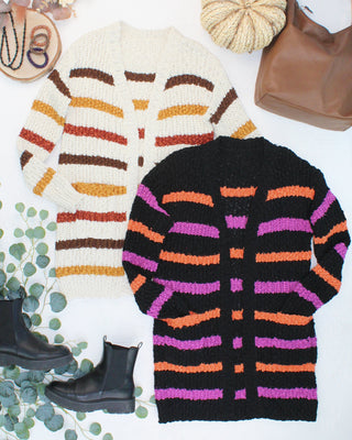 IN STOCK Fall Striped Cardigan