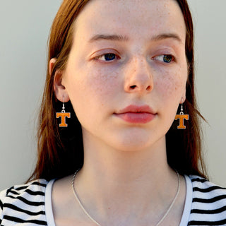 University of Tennessee Volunteers Iridescent Logo Earrings