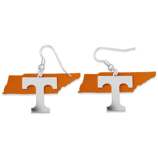 University of Tennessee Volunteers Home Team Earrings