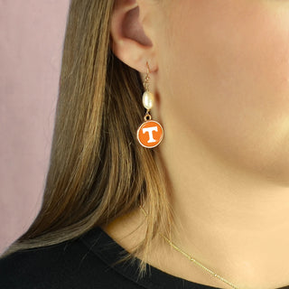 University of Tennessee Volunteers Gold Diana Earrings