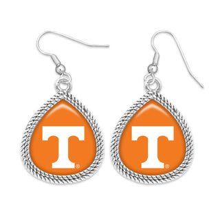 University of Tennessee Volunteers Silver Willow Earrings