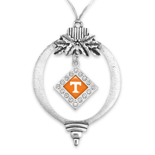 University of Tennessee Volunteers Bulb with Hanging Charm Christmas Ornament