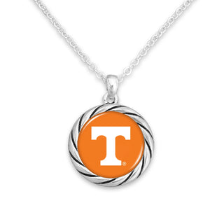 University of Tennessee Volunteers Twisted Rope Necklace