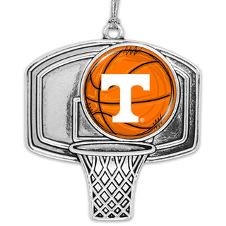 University of Tennessee Volunteers Basketball Goal Christmas Ornament