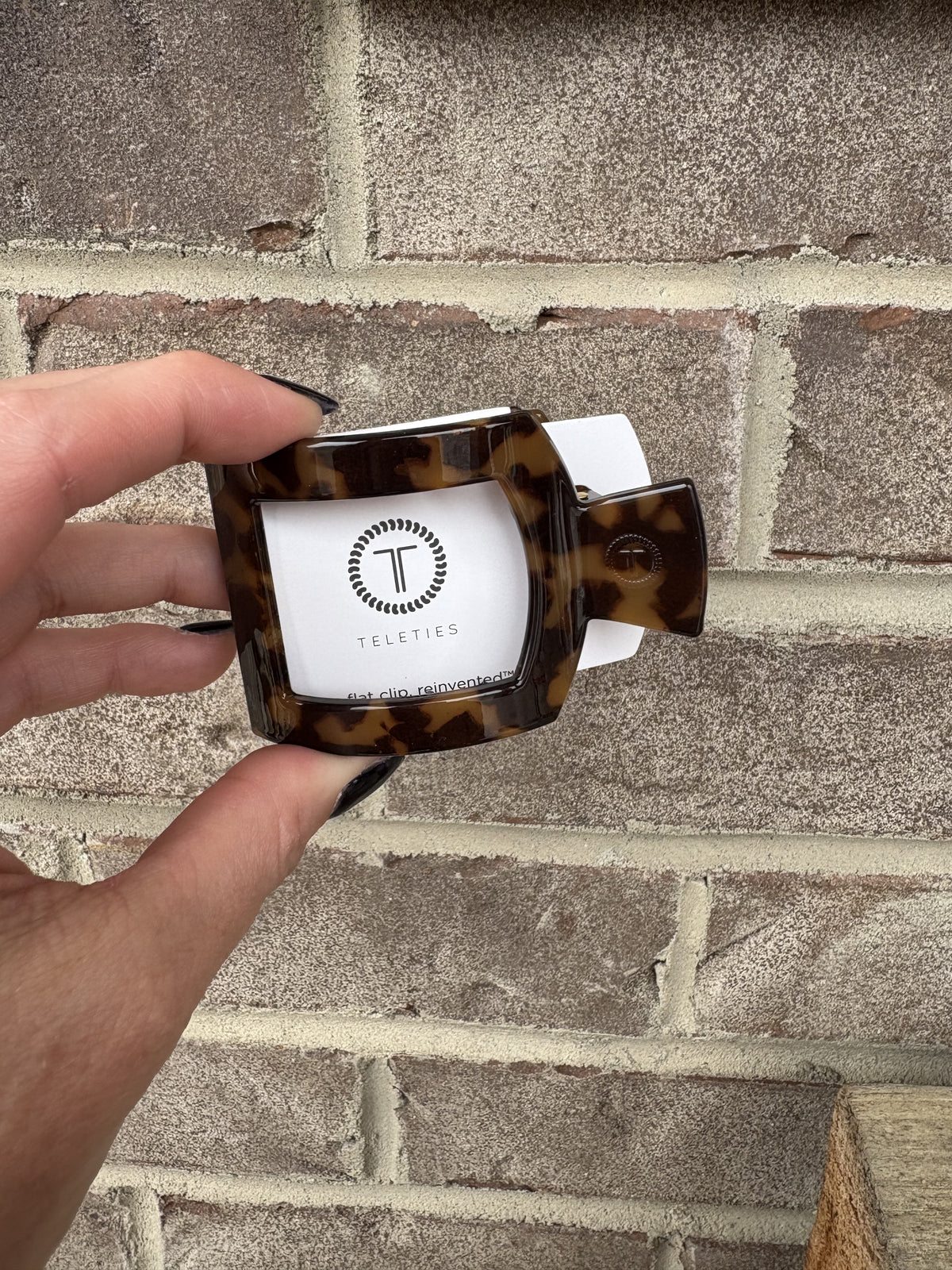 Small Square Hair Claw Clip by Teleties