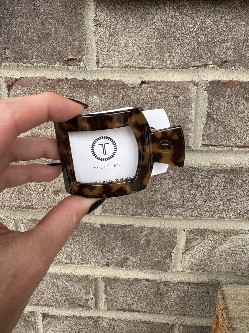 Small Square Hair Claw Clip by Teleties