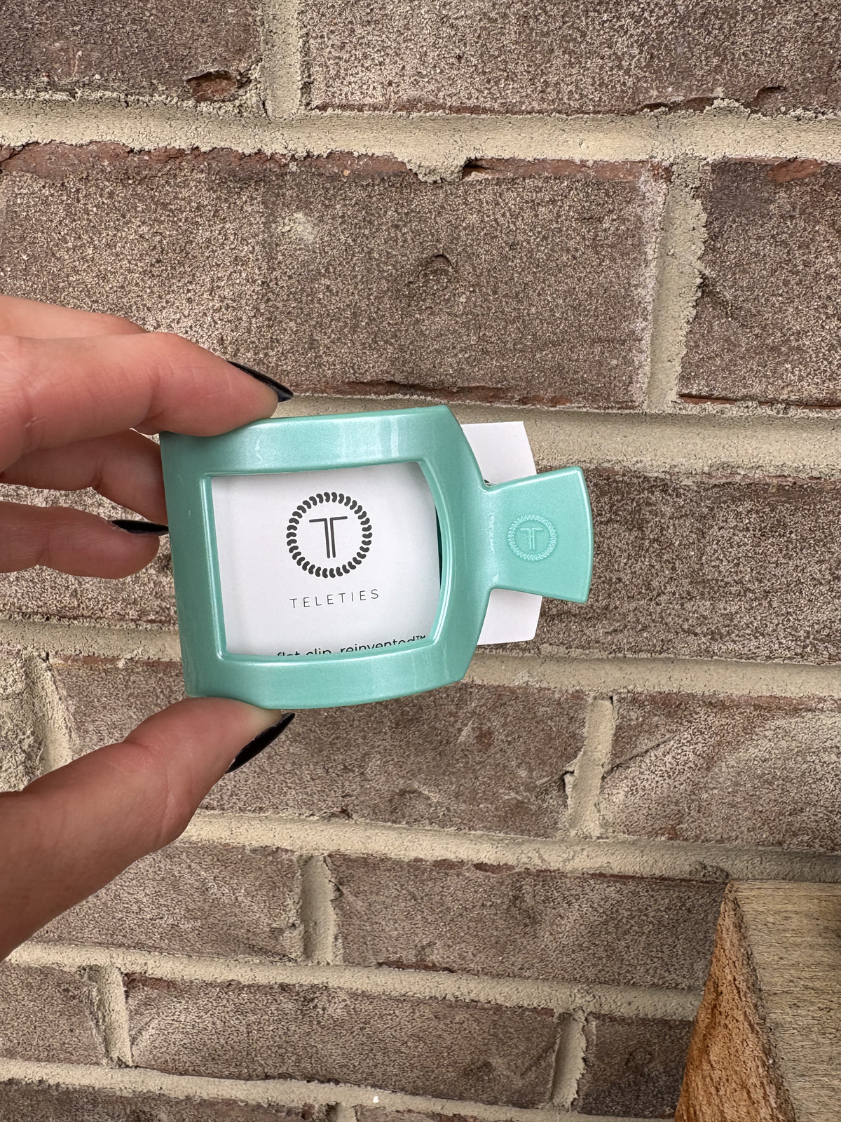Small Square Hair Claw Clip by Teleties