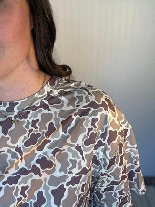 Tee Boxer Short Set in Duck Camo by birdie