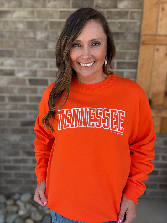 Tennessee Arch Outline Sweatshirt *TN COLLECTION*