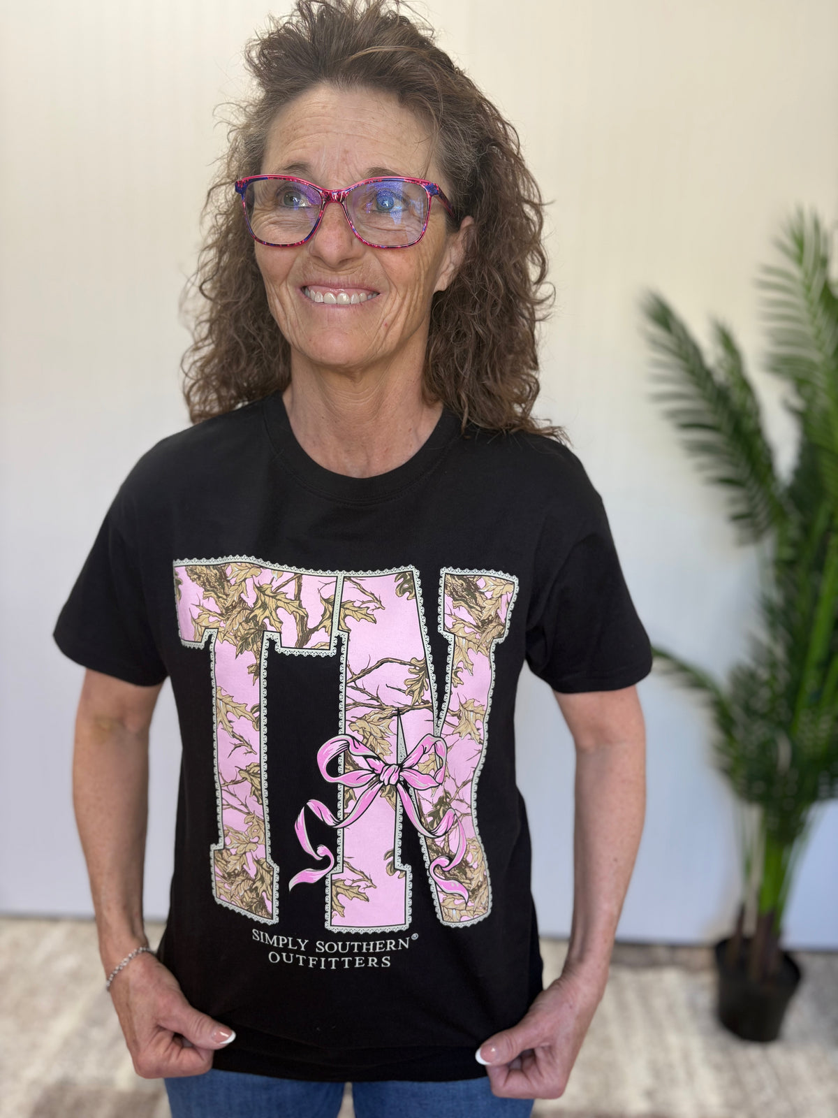 Tennessee Camo Bow Graphic Tee by Simply Southern