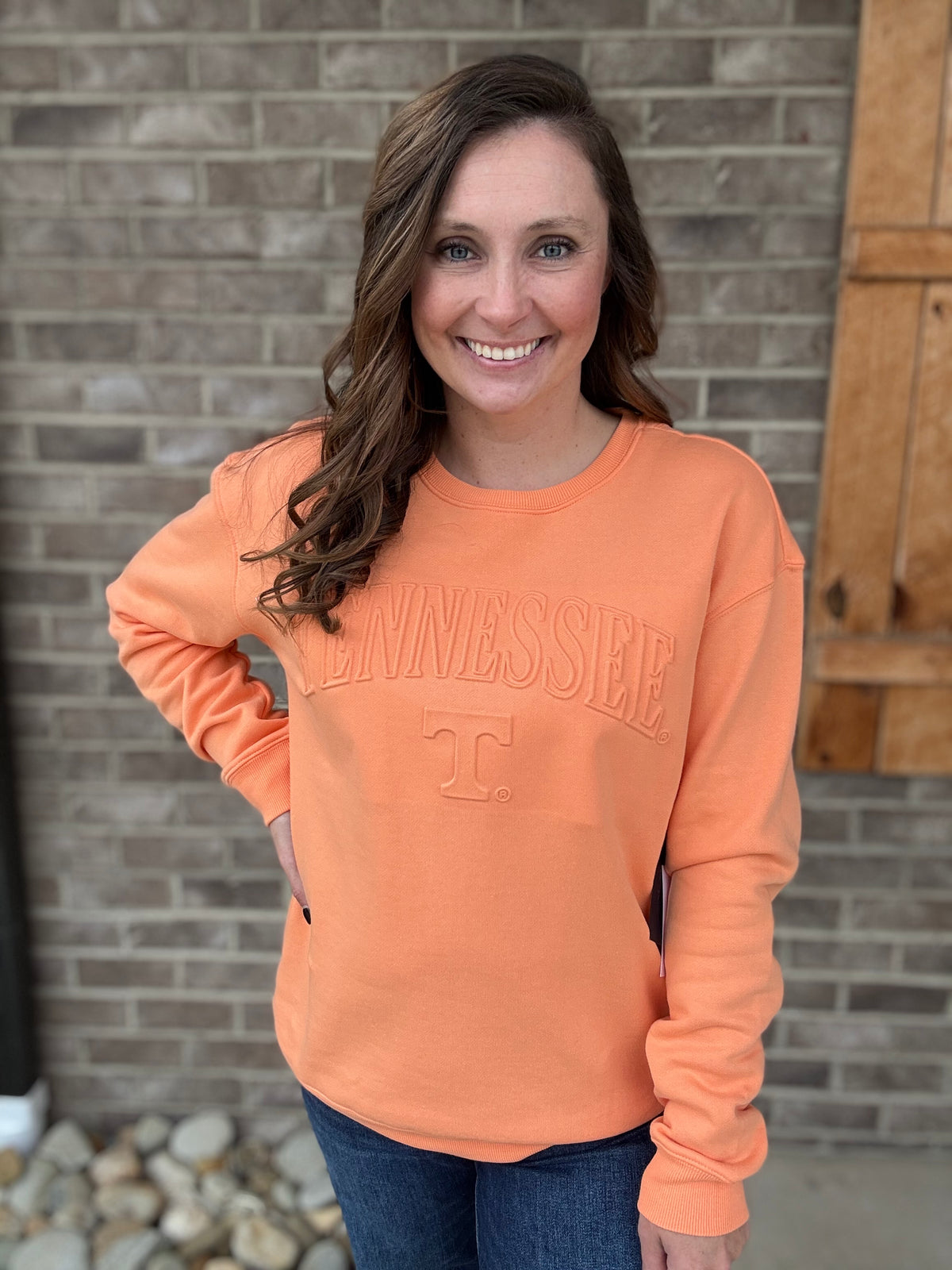 Tennessee Easley Embossed Comfort Crew *TN COLLECTION*