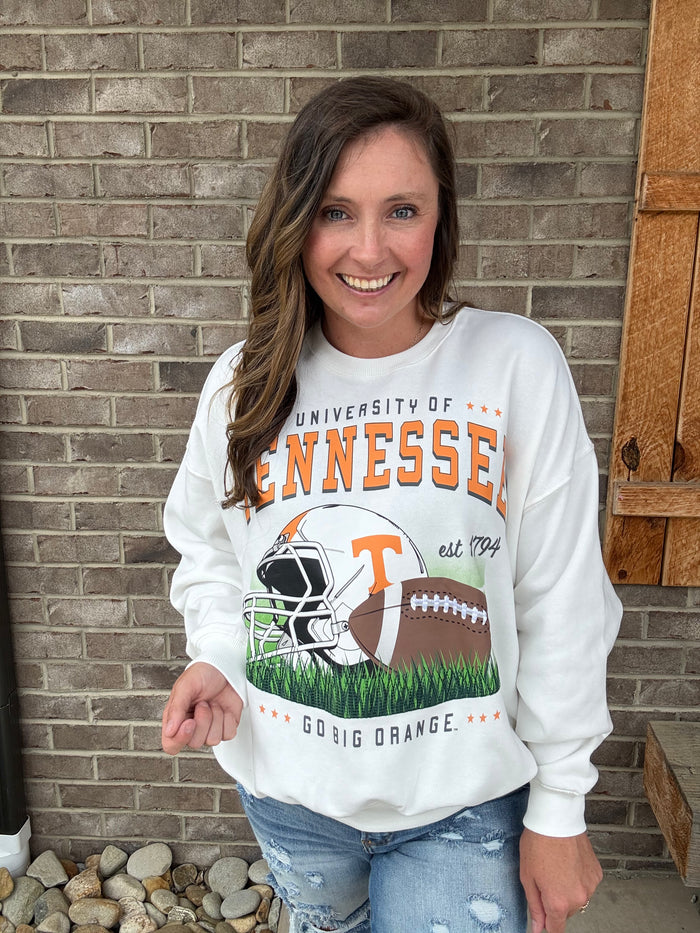 Tennessee Malone Multimedia OS Fleece Crew *TN COLLECTION*