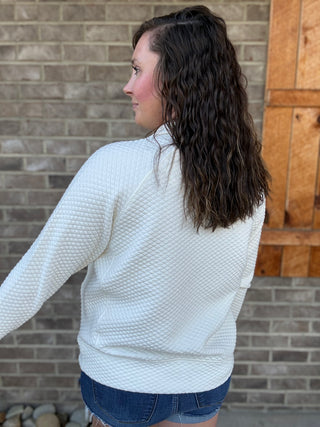 Tennessee Josephine Quilted Quarter Zip Fleece by Pressbox by Royce