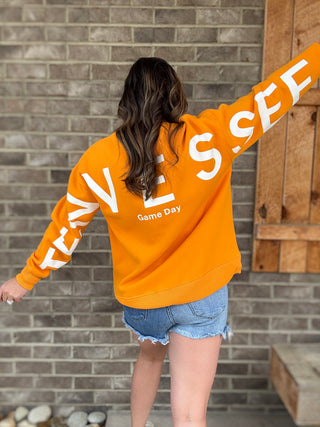 Tennessee Printed Oversized Sweatshirt *TN COLLECTION*
